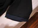 :CHOCOOLATEit假兩件短袖POLO衫男士夏季新款半拉鏈休閑上衣服 黑色    XL 曬單實拍圖