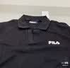 FILA 斐樂官方女裝梭織連衣裙2026夏新款時尚休閑涼感舒適襯衫裙 傳奇藍-NV M 165/84A/M 曬單實拍圖