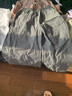 MUJI 女式 泡泡紗 短袖罩衫 t恤上衣女款女裝26年夏季 BC2ZZC6S 黑色格紋 XL (165/92A) 曬單實拍圖