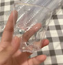 寶馳一次性杯子加厚航空杯商務(wù)招待透明飲水杯茶杯啤酒杯太空杯硬塑杯 200ml透明八角杯80個(gè) 曬單實(shí)拍圖