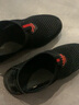 回力網(wǎng)鞋男夏季透氣網(wǎng)面鞋輕便一腳蹬大碼運(yùn)動(dòng)休閑鞋子男網(wǎng)布懶人男鞋 全黑WXY6110 40 曬單實(shí)拍圖