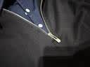 :CHOCOOLATEit假兩件短袖POLO衫男士夏季新款半拉鏈休閑上衣服 黑色    XL 曬單實拍圖