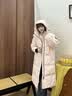 波司登26早秋羽絨服情侶長款連帽加厚寬松休閑面包服B260245171DS 曬單實拍圖