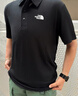 北面（The North Face）男Misty美利奴羊毛休閑短袖Polo衫戶外休閑運動|8BYK JK3/宇宙黑 XL /180 曬單實拍圖
