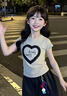 女童短袖短褲夏套裝2026新款兒童夏季超好看洋氣小女孩薄款T恤潮t 套裝【T恤+短褲】 140 曬單實拍圖