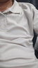 保羅刺繡POLO衫男士夏季新款涼感商務休閑翻領短袖T恤半袖上衣男 R42米色 （清倉撿漏高質量款） 2XL （建議135-150斤內） 曬單實拍圖