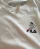 FILA 斐樂官方女裝針織短袖衫2026春新款時尚休閑小貓刺繡圓領涼感T恤 赤粉色-PK M 165/84A/M 曬單實拍圖