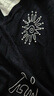 MsShe【竹節麻假兩件針織衫】大碼女裝2026夏裝胖mm刺繡短袖上衣 【竹節麻針織衫】藏青藍色現貨 3XL 曬單實拍圖
