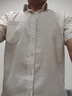 杉杉（FIRS）【DP免燙+口袋版】短袖襯衫男純棉夏季高端商務正裝襯衣 白色 42 曬單實拍圖