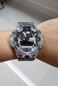 卡西歐（CASIO）手表 G-SHOCK冰電之韌潛水跑步馬拉松登山運(yùn)動(dòng)男表 七夕禮物送禮 GA-700SK-1ADR 曬單實(shí)拍圖