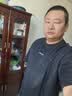 尤芮軻胖男生美式解構拼接純色T恤男重磅遮肉寬松短袖體恤大碼休閑圓領 灰色+黑色升級款 【兩件裝】 3XL 175-195斤 曬單實拍圖