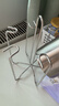 霜山杯子瀝水架倒掛杯架玻璃水杯茶杯收納架家用不銹鋼置物架 不銹鋼瀝水架(長15*高20cm) 曬單實拍圖