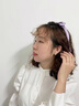 柯芙尼四葉草銀針耳釘2026新款小眾氣質耳飾輕奢情人節生日禮物送女生 四葉草耳釘【孔雀綠色】 曬單實拍圖