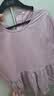 MUJI 女式 泡泡紗 短袖罩衫 t恤上衣女款女裝26年夏季 BC2ZZC6S 淺粉色 M (160/84A) 曬單實拍圖
