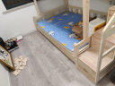 金柏栎 实木床 上下铺 小孩床 实木双人高低床母子床组合 双层床上下床 梯柜床+抽屉+书架+床垫长2.4米 上115下135长200 实拍图
