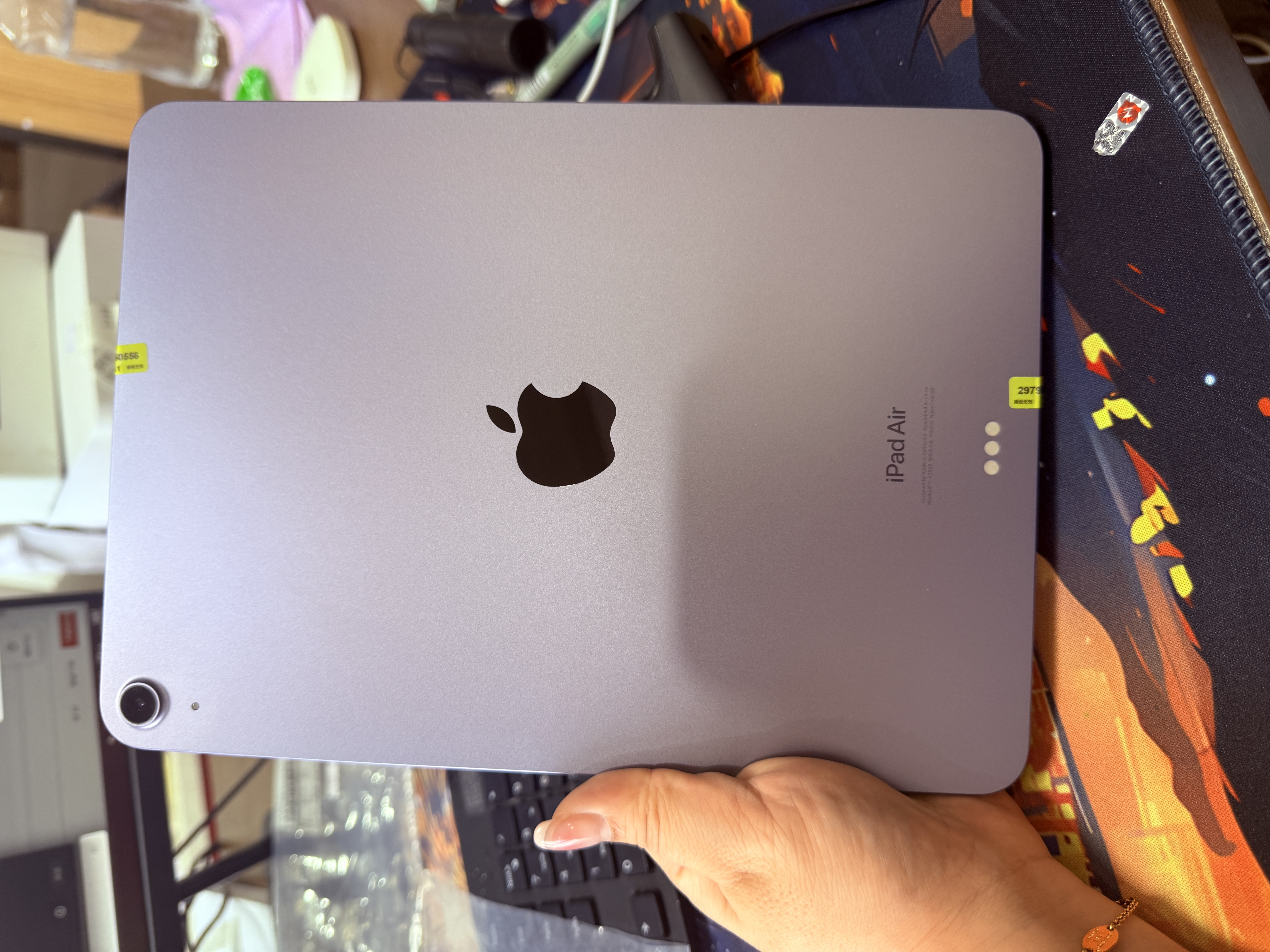 Apple 蘋果平板電腦 iPad Air5 10.9英寸 2022年款 二手平板電腦 藍色 64G WiFi 曬單實拍圖