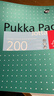 PUKKA PAD簡約A4筆記本本子線圈雙面劃線本大小學(xué)生用手賬本工作會議記錄本297*235/100張JM018 曬單實拍圖