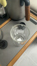 希諾玻璃杯帶把手單層加厚泡茶杯2026新款水杯帶手柄杯子牛奶杯咖啡杯 4個 XN-7599玻璃杯420毫升 曬單實拍圖