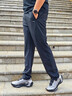 李寧（LI-NING）冰絲速干運動褲男士休閑褲夏季新款跑步健身黑色寬松直筒褲子長褲 黑色 【AT-DRY科技速干】 S (165)適用于90-110斤 曬單實拍圖