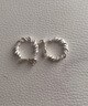 老銀匠碎銀幾兩s925銀耳環(huán)女耳圈耳釘墜女送女友生日禮物 曬單實(shí)拍圖