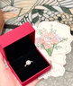 琦君培育鉆石戒指女求定結婚戒指D色VVS鉆石鉆戒紀念日七夕送老婆禮物 一克拉培育鉆戒/D色/VVS/3EX/NGTC 12 曬單實拍圖