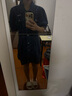 太平鳥(niǎo)女裝連衣裙【京東獨享】秋收腰牛仔復古通勤裙子 牛仔藍 S 曬單實(shí)拍圖
