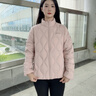 波司登春秋90鵝絨羽絨服女士輕薄立領修身短款休閑百搭舒適外套 曬單實拍圖