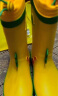lemonkid儿童雨鞋男女童防滑水鞋小孩学生高筒雨靴 乐奇喷火龙 24码 实拍图