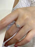 鑫萬福PT950鉑金經典六爪培育鉆石戒指求婚訂婚結婚送女友老婆七夕禮物  [鉑金PT950] 1克拉D色VVS/3EX/N【上海IGI+GIC雙證】 曬單實拍圖