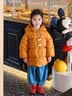 嘟嘟家【4級防潑水】兒童棉服魔法棉冬款男童棉襖卡通冬裝女童棉衣童裝 沙漠橙 110 曬單實拍圖