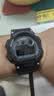 卡西歐（CASIO） 多功能運動手表 震動鬧鈴秒表雙時區(qū) 100米防水 超亮照明 男士 黑色 成人 曬單實拍圖