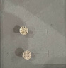 APM Monaco Soleil羅盤耳飾金色小太陽花耳釘七夕情人節(jié)禮物 曬單實(shí)拍圖