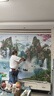 8d電視背景墻壁畫3d山水畫壁布立體沙發(fā)大氣 裝飾畫客廳壁紙墻布 無(wú)縫18D凹凸壓紋/平方米 曬單實(shí)拍圖