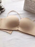 蘭卓麗（Langerie）【李一桐同款鉆石杯】?jì)纫屡⌒鼐蹟n顯大無(wú)鋼圈可拆肩帶文胸 膚色 75B 曬單實(shí)拍圖