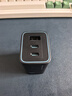 CUKTECH酷態科6號mini充電器90W/65W氮化鎵手機快充電頭2C1A三口USB/Type-C適用小米蘋果華為/筆記本電腦 【套裝-鈦黑】6號mini充電器+6A快充線1m 曬單實拍圖