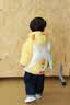 嘟嘟家【4級防潑水】兒童棉服卡通冬裝男童棉襖連帽冬款女童棉衣童裝潮 奶黃色 110 曬單實拍圖