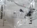 拉夏貝爾韓系碎花闊腿牛仔褲女刺繡高腰寬松顯瘦直筒褲 白色【加長款】 M 曬單實拍圖