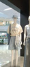 moussy 新品復古感字母印花寬松短袖T恤女028JSX90-1092 010白色 均碼 曬單實拍圖