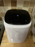 美的（Midea）全自動(dòng)波輪內(nèi)衣洗衣機(jī) 0.5KG 家用迷你內(nèi)衣褲襪子清洗機(jī) 以舊換新 【高溫除菌洗脫】MNB5V30E波輪0.5kg 曬單實(shí)拍圖