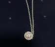 施華洛世奇（SWAROVSKI）【七夕情人節禮物】Una項鏈女靈粹優雅吊墜輕奢氣質送女友女 125周年鍍白金色5567931 曬單實拍圖