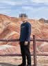 法曼斯官方正品牌男士長(zhǎng)袖t恤2026年新款秋季上衣服薄款打底衫春秋男裝 高端寶藍(lán)【退換0運(yùn)費(fèi)】 XL 建議：130-145斤 曬單實(shí)拍圖
