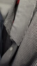 MUJI 女式 涼感短袖襯衫 女士襯衣外套上衣女裝女款26年夏季 BC2Q5C6S 灰色格紋 L (165/88A) 曬單實(shí)拍圖