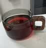 美斯尼 泡茶杯玻璃茶杯茶水分離杯加厚墨色玻璃茶具杯過濾杯 曬單實拍圖