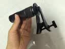 紐爾（NEEWER）手機外接鏡頭400mm長焦鏡頭7X望遠鏡2X3X增倍鏡增距鏡頭適用演唱會人像拍攝神器專業高清望遠鏡頭 【鈦金色款】三代升級-400mm長焦鏡頭 曬單實拍圖