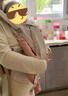 ERGObaby進口二狗嬰兒背帶夏季透氣不悶熱省力抱娃神器腰凳breeze野花米色 曬單實拍圖