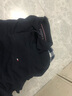 Tommy Hilfiger【微肌理】春夏男裝商務休閑高級感純色亞洲版短袖翻領T恤POLO衫 藏青色DW5 S （推薦：120-135斤） 曬單實拍圖
