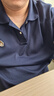 HAZZYS【張晚意同款】哈吉斯男女裝 26新款夏季情侶款短袖polo衫 藏青色NV -男款 XL （180/100A 50） 曬單實拍圖