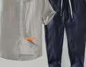 皮爾卡丹100%純亞麻套裝短袖襯衫男士2026夏季薄款棉麻休閑商務襯衣兩件套 亞麻色襯衫+亞麻色褲子 5XL 尺碼偏小-190斤以內 曬單實拍圖