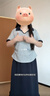 艾美琦美（AIMEIQIMEI）微胖mm夏季穿搭2026新款韓系休閑大碼女裝套裝顯瘦撞色短袖半身裙 25030長款 XL [建議120-140斤] 曬單實拍圖