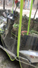 電動(dòng)車雨棚蓬遮陽傘全封閉新款防雨防曬摩托車擋風(fēng)罩擋雨透明雨傘 全封閉藍(lán)色-可拆雨簾-有后視鏡 曬單實(shí)拍圖